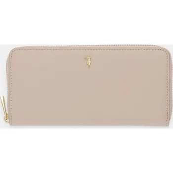 Peněženka Kožená peněženka Trussardi I042E000130N béžová 02X, vel. ONE SIZE