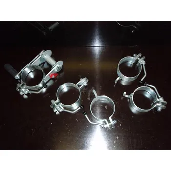 Volejbalový doplněk Sada venkovních objímek DOR-SPORT PROFI pro volejbal 106 mm