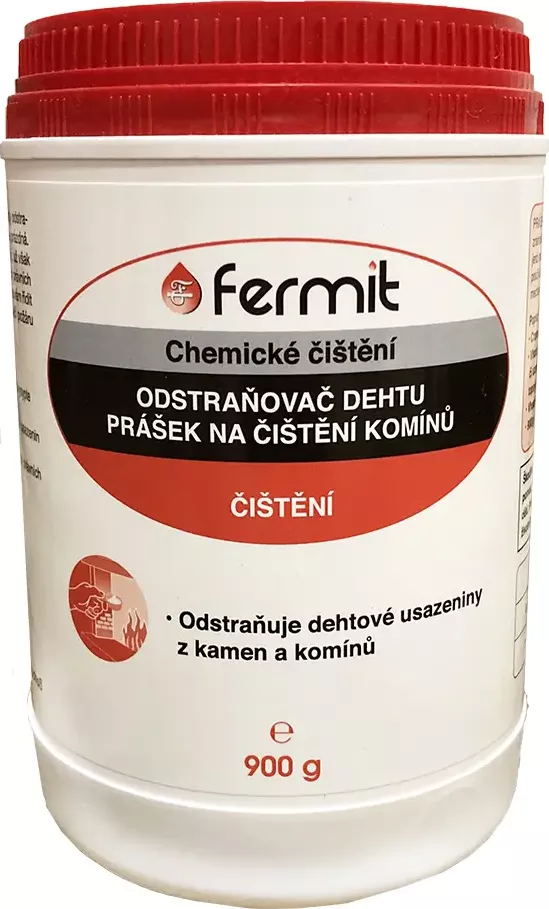 čistič komínu chemický, prášek 900g FERMIT (FERMIT 521697)