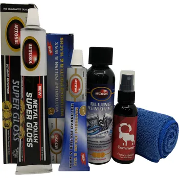 Zavazadlo na motocykl Ostatní Sada Moto Detailing pro nejvyšší lesk