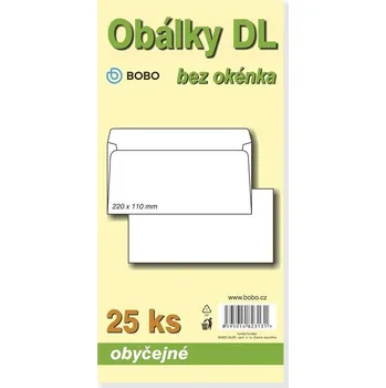 Dětské zboží Obálky DL obyčejné (bal.25ks)