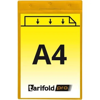 Kancelářský nábytek Magnetická identifikační kapsa djois, A4, žlutá, 10 ks