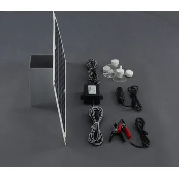 Nabíječka autobaterie SO127 - 20W/ 12V ohebná solární nabíječka autobaterií + USB