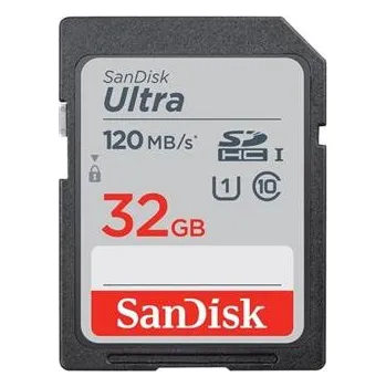 Paměťová karta SanDisk Ultra SDHC 32GB 120MB/s Class10 UHS-I