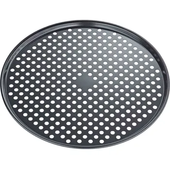 Plech na pečení Plech na pizzu 36 cm - Küchenprofi (Kulatý plech na pizzu, 36 cm - Küchenprofi)