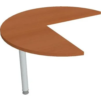 Psací stůl Stůl jednací levý - CP 21 L - TŘEŠEŇ , ŠEDÁ Ral 9006