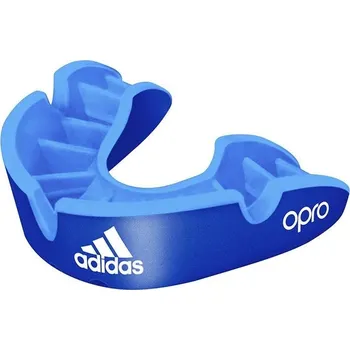 Chránič zubu Adidas Junior chránič zubů 4. generace Opro Silver, modrý