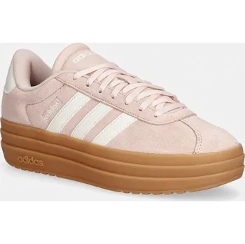 Pánské tenisky Semišové tenisky adidas VL Court Bold IH9151 oranžová 24X, EUR 36 2/3