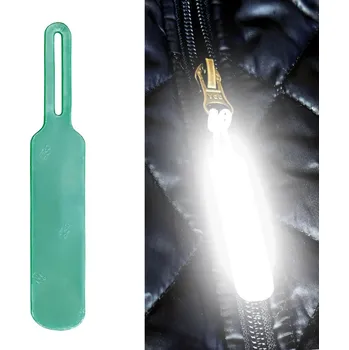 Sport 3M Reflexní taháček na zip - zelený