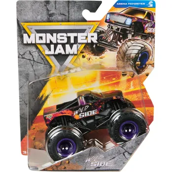 auto na autodráhu Auto Monster Jam Wild Side 1:64