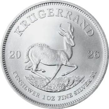 Krugerrand (2026) - 1 Oz - stříbrná investiční mince