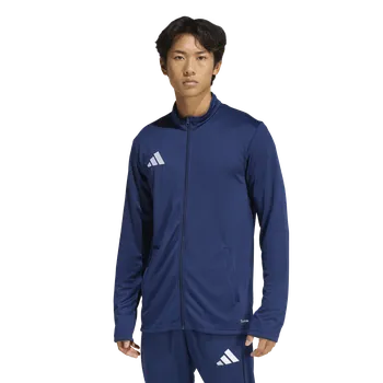 Tepláková bunda s dlouhým zipem Adidas Entrada 26 tm.modrá Velikost: M