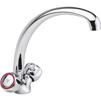 Vodovodní baterie RAF RI1001 umyvadlová stojánková baterie s otvíráním odpadu