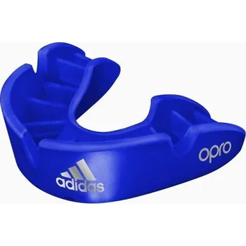 Chránič zubu Adidas Junior dětský chránič zubů Opro Bronze, modrý