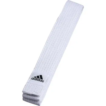 Opasek Adidas obi pásek Club, bílý 240cm
