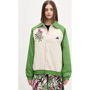 Pánská bunda Bunda adidas x Farm Rio KD4611 zelená 77X, vel. M