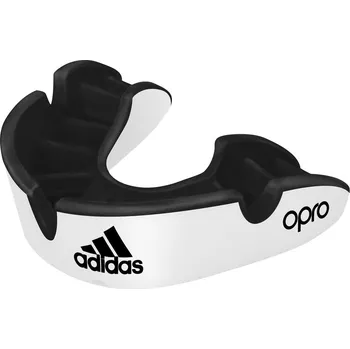 Chránič zubu Adidas Junior chránič zubů 4. generace Opro Silver, bílý