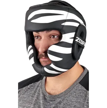 Zebra sparring helma, černá L