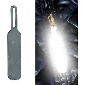 Sport 3M Reflexní taháček na zip - černý