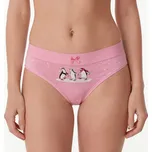 Andrie PS 2947 růžové dámské kalhotky Barva: růžová, Velikost: XL