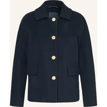 Dámský kabát S Max Mara Dámská Bunda Grazia, tmavě modrá, 34