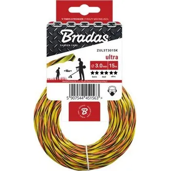 AGRI Slatinice Struna do sekačky 2,4mm x15m ULTRA L3 twist