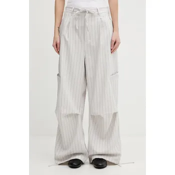 Kalhoty Y-3 PS UT SL PANTS, S, béžová, 80X