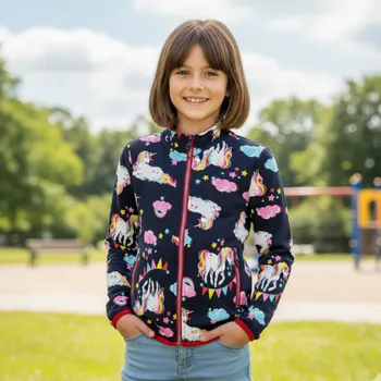 DÍVČÍ MIKINA černá Kugo EM9326