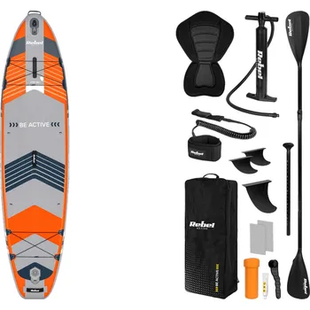 Šňůra na prádlo Rebel RBA-4518-OR Paddleboard s příslušenstvím 335 cm, SUP ACTIVE PRO, oranžový