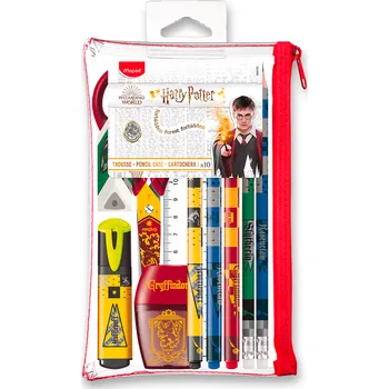 Sada pera s tužkou Maped Harry Potter - set 10 ks školních potřeb