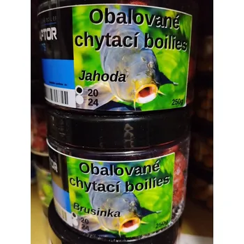 Boilies Raptor Baits Chytací boilies 250 g – v práškovém aroma Krill Chilli 24mm