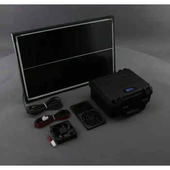 SO180 - 55m3/ h, 30W solární větrací systém s akumulátorem