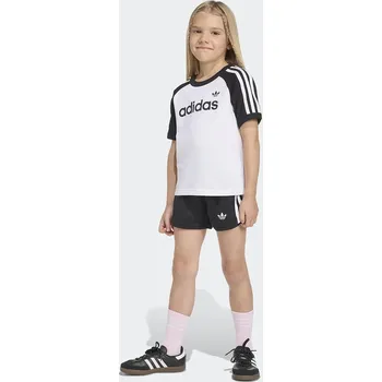 Dětská bavlněná souprava adidas Originals KD5777 bílá 00X, vel. 104