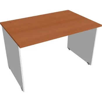 Psací stůl Pracovní stůl GS 1200 - TŘEŠEŇ , BÍLÁ