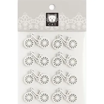 Dekorace dřevěné kolo s lepíkem