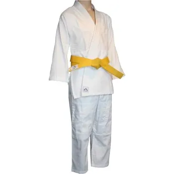 Katsudo judo kimono Jime 250g, bílé 130cm