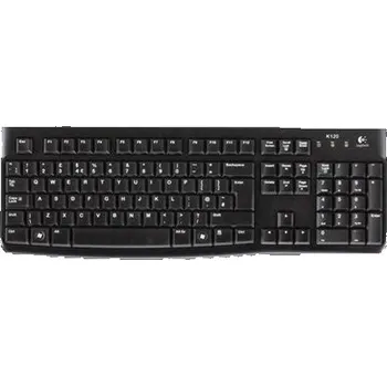 Klávesnice Logitech klávesnice K120, CZ/SK, USB, černá