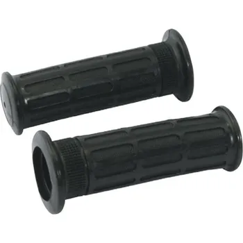 grip Gripy na rukojeti Classic Lambretta Black, levý 25 mm, pravý 25 mm, délka 130 mm