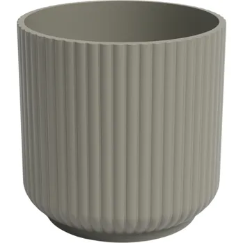 Květináč Květináč Luna, 7 cm, keramika, šedá