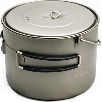 Jednorázové nádobí TOAKS Ultralehký titanový hrnec 1600 ml Bail Handle 27516