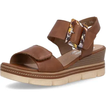 Dámská obuv Rieker Dámské sandály REMONTE D2L53-24 hnědá S6 43