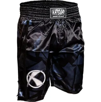 Katsudo trenky Fight, černo bílé XXL