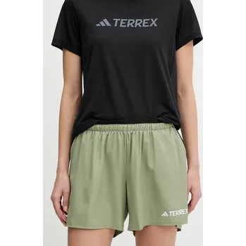 Pánské kraťasy Outdoorové šortky adidas TERREX KA4692 zelená 70X, vel. XS
