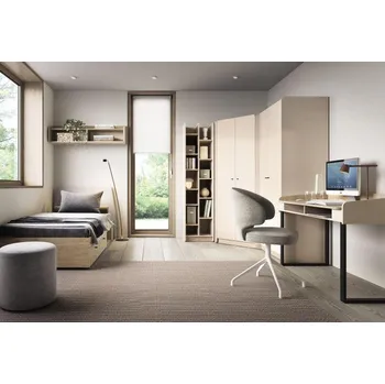 Dětský pokoj Dětský pokoj Alessio, sestava A2, pískově béžová - dub olejovaný AE13 L/ P, Postel Alessio 120 cm