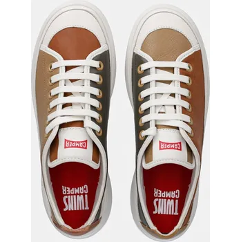 Pánské tenisky Kožené tenisky Camper TWS K201626.019 hnědá 88X, EUR 41