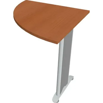 Psací stůl Stůl spojovací levý - CP 901 L - TŘEŠEŇ , ŠEDÁ Ral 9006