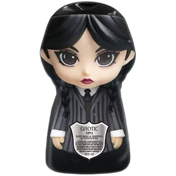 Koupelová kosmetika Wednesday Ghotic 3v1 Sprchový gel ostružina 400 ml