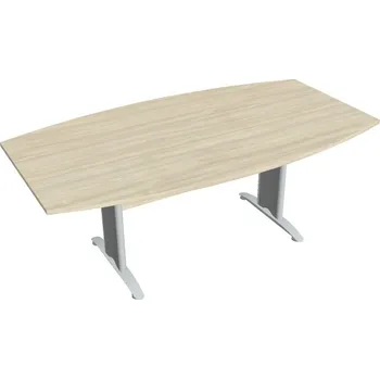 Jednací stůl Stůl jednací SUD CJ 200 - AKÁT , ŠEDÁ Ral 9006