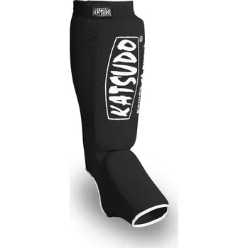 Chránič nohou Katsudo chrániče holení a nártů Strike, černé S