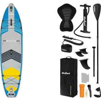 Paddleboard Rebel RBA-4518-BL Paddleboard s příslušenstvím 335 cm, SUP ACTIVE PRO, modrý